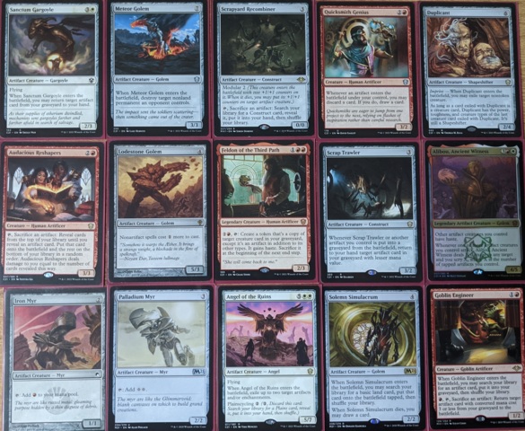 Osgir, the Reconstructor - Artifact EDH Deck (Custom 100 Card Commander Deck)